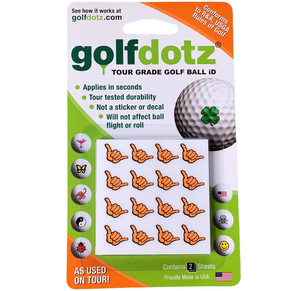 Hang Loose Golf Ball Marker | Golfdotz