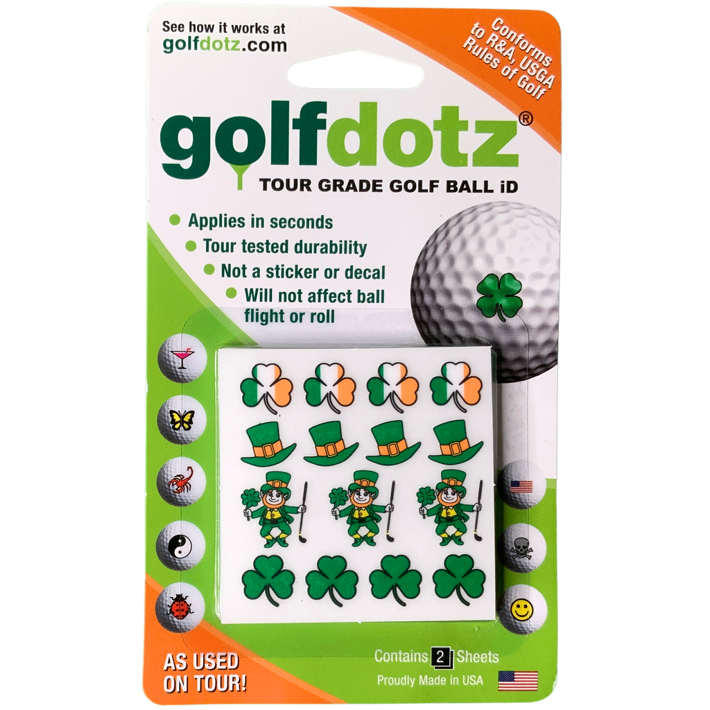Irish Lucky Mix Golf Ball Markings | Identify Your Ball instantly