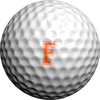 Varsity Alphabet-Orange Single Sheet  - Golfdotz