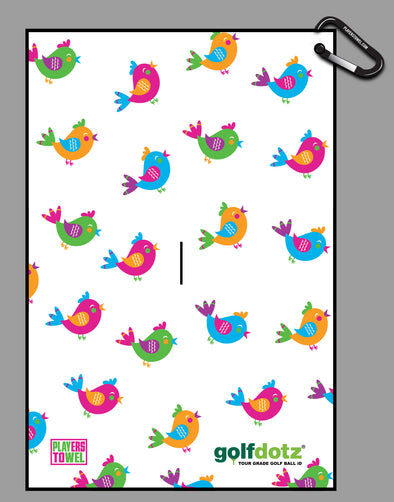 Birdies Mini Tour Towel (16"x 24")