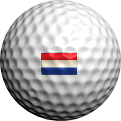 Netherlands Flag (Dutch) - Golfdotz