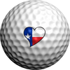  Texas Heart - Golfdotz