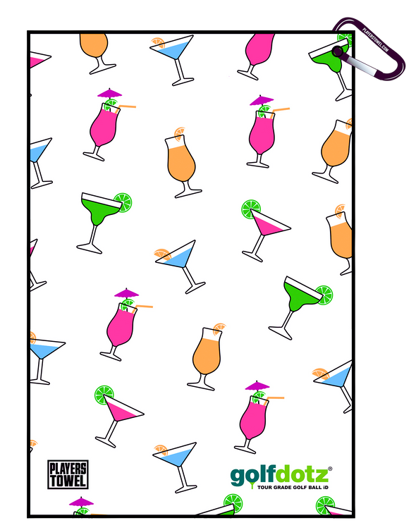 Cocktail Party Mini Tour Towel (16"x 24")