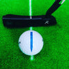 Accuracy Putting Alignment Arrows Blue