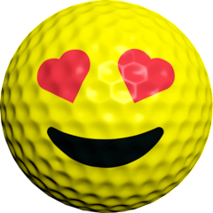 Ballmoji Love struck - Golfdotz