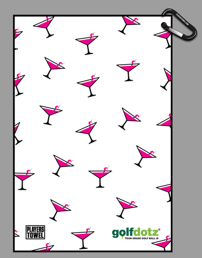 Pink Cocktail Mini Tour Towel (16"x 24")