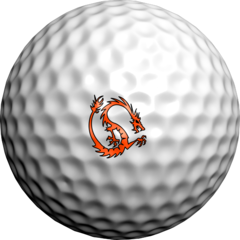 NEON Orange Sabbatini Dragon - Golfdotz