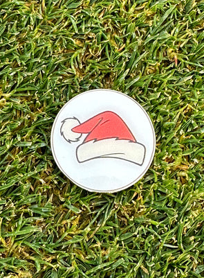 Holiday Golf Ball Markers. (on green ball markers)