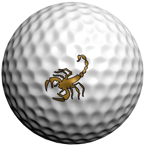 Gold Scorpion - Golfdotz