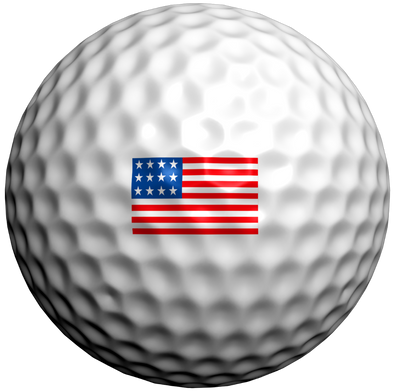 USA Flag - Golfdotz