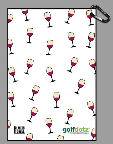 Wine Glass Mini Tour Towel (16"x 24")