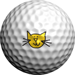 Happy Cat - Golfdotz