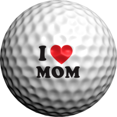 I Heart Mom - Golfdotz