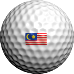 Malaysian Flag  - Golfdotz