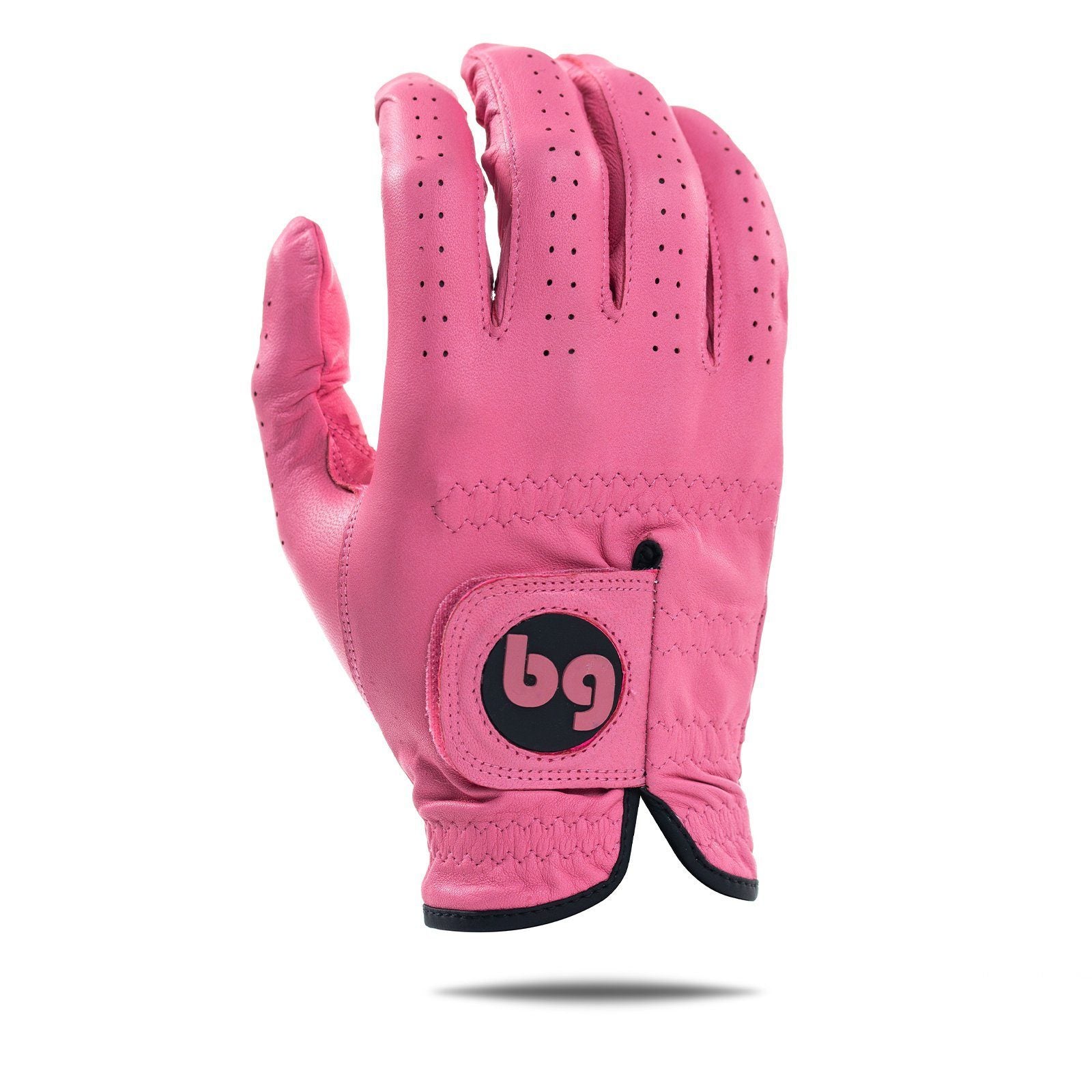 Leather gloves Prada Pink size 9 Inches in Leather - 39043750