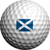 Scottish Flag - Golfdotz